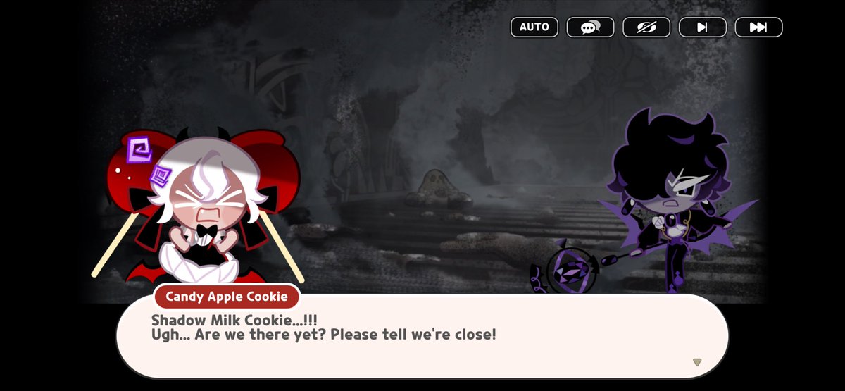 YukikoYukimura's tweet photo. \\\CRK SPOILERS 

The fact that both black sapphire and candy apple are willing to literally get themselves killed/almost killed for shadow milk is so sad to me. Like they genuinely have no regard for their own wellbeing if it means making sure whatever SMC wants or plans succeed https://t.co/k8lCxFyIv6
