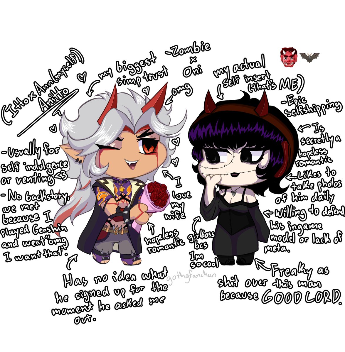 gothgfanchan's tweet photo. My yumeships explained in summary 

#norannie #anitto https://t.co/NuOCNWKHNL