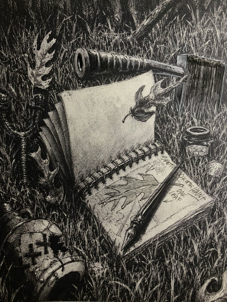 chasBERLIN's tweet photo. THE HAINT southern gothic graphic novel---A flyleaf https://t.co/ZtTr3xAryH
