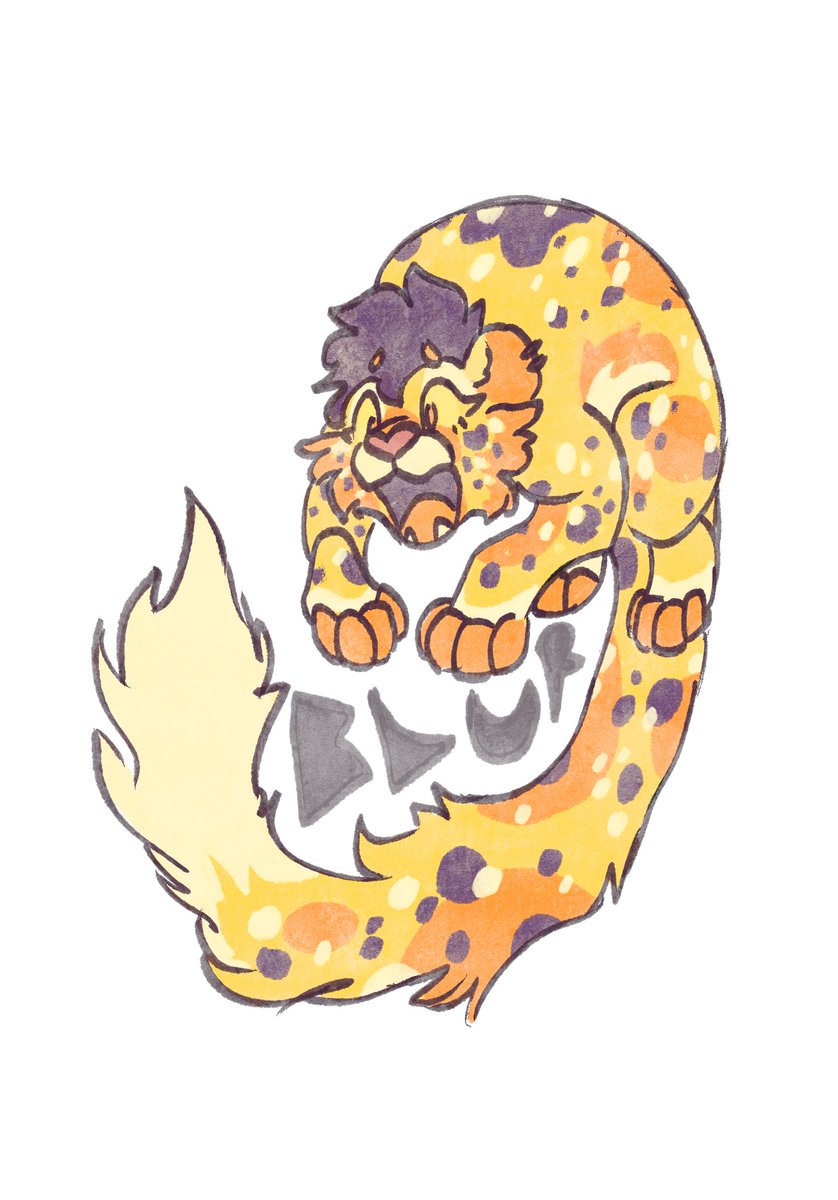 e7orange's tweet photo. Back from the dead, new art in the works, and getting ready for Art Fight!!!🧡💙

Meet Blur the Cheetah, one of my newest Fursonas!

Her design is still being finalized, but its ok 🧡

#furryㅤㅤㅤ #furryart #anthroart #art https://t.co/x7BpvgyBP6