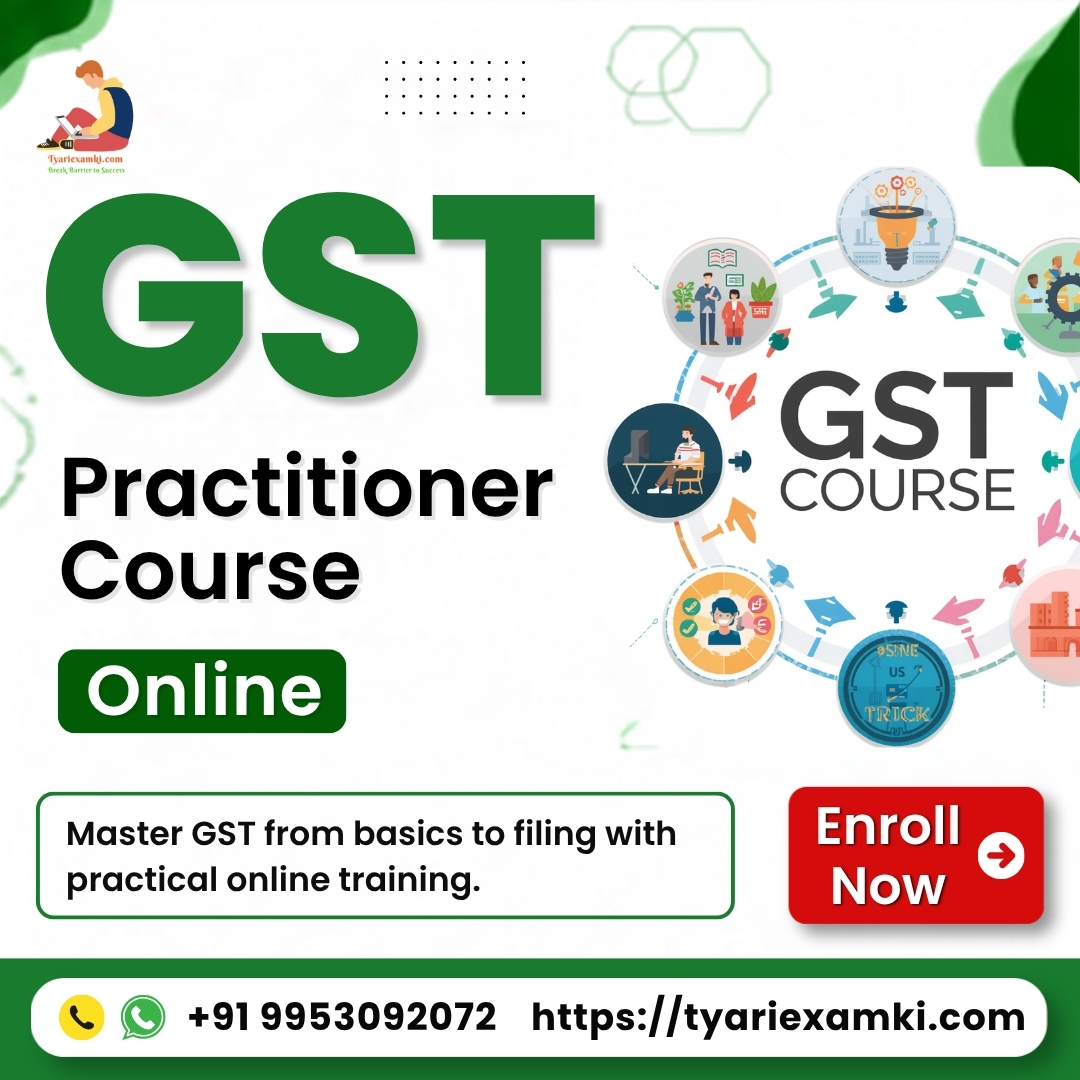 TyariexamkiC's tweet photo. Become a GST Professional with Practical Training!

Enroll Now and start your GST journey today!

9953092072
https://t.co/upJTmwwcHu

#GSTCourse #tyariexamki #gstregistration #practitioner #gstfiling #gstr3b #gsttax #gstportal #cgst #challan #taxpayment #tax #taxes #post #posts https://t.co/vZ1T6c1fEH