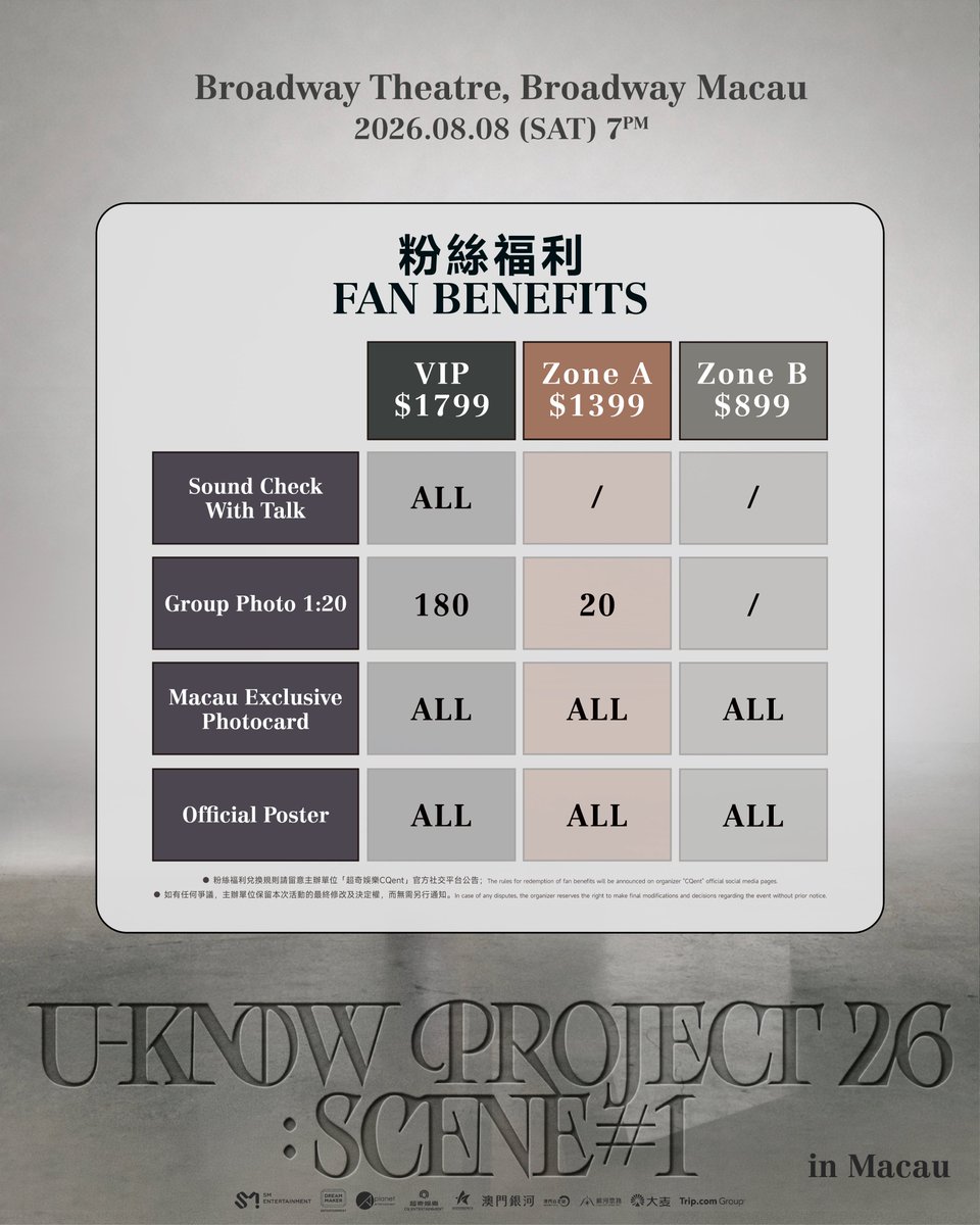 APlanetent's tweet photo. U-KNOW PROJECT 26 : SCENE#1 

📍 MACAU
AUGUST 8, 2026
Broadway Theatre

#UKNOW #TVXQ!
#UKNOW_PROJECT26
#UKNOW_CONCERT_TOUR
#APlanetent #에이플래닛 https://t.co/JdIGFoFN6F
