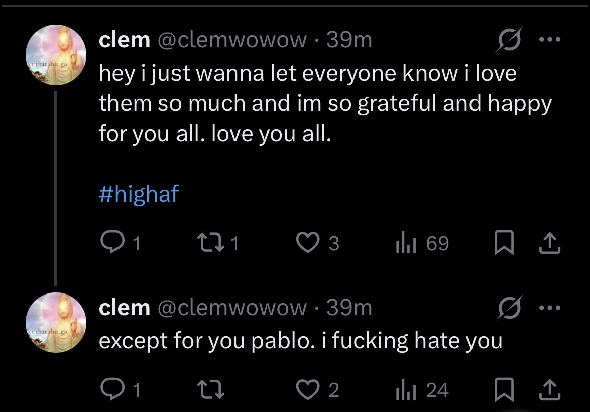 Novayova_4's tweet photo. What did Pablo do 💔💔💔 https://t.co/t8ZoyAyzWU