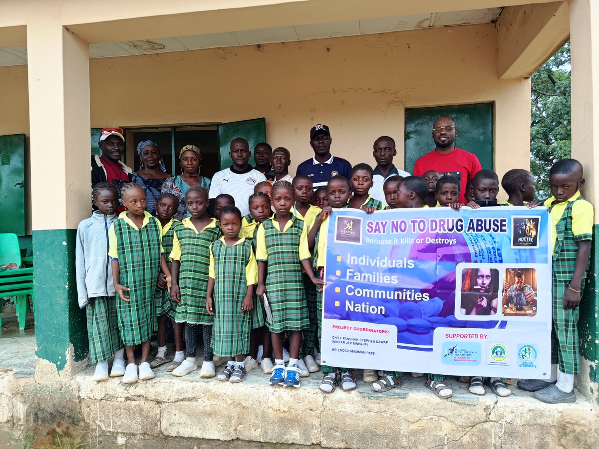 NinyarHope's tweet photo. = Children deserve the chance to grow with clarity, guidance, and protection from harmful influences.
= Early sensitization about drug abuse is not fear, it is love expressed through education.
Say No to drug abuse 🚭 https://t.co/8mzsaQu22A