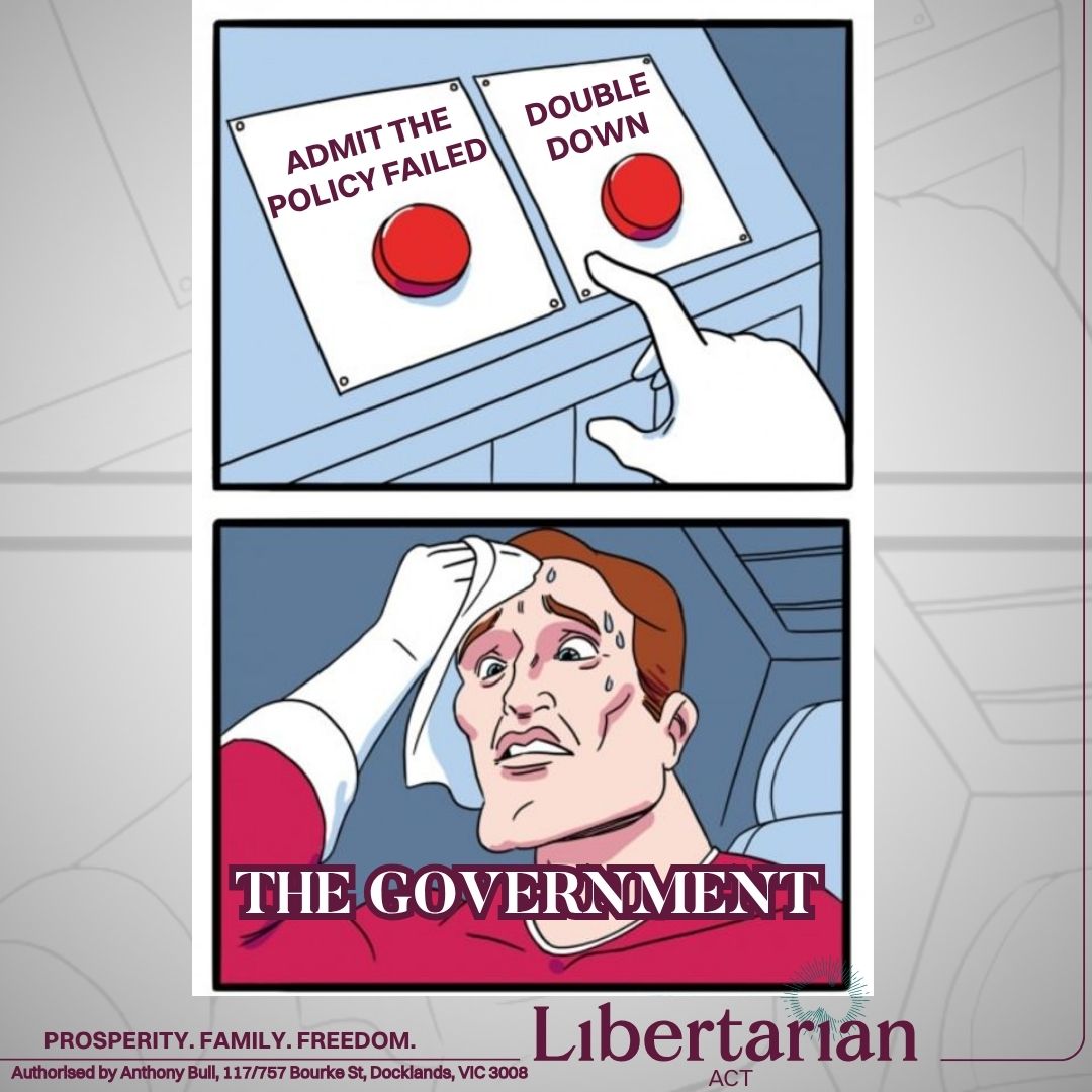 libertarianact's tweet photo. The government taxed tobacco causing organised crime to move in. 80% of tobacco consumed in Australia is now from illicit sources. The policy is still running. Time for a rethink? #Canberra #TobaccoPolicy #HarmMinimisation https://t.co/XqqFBAnJ36