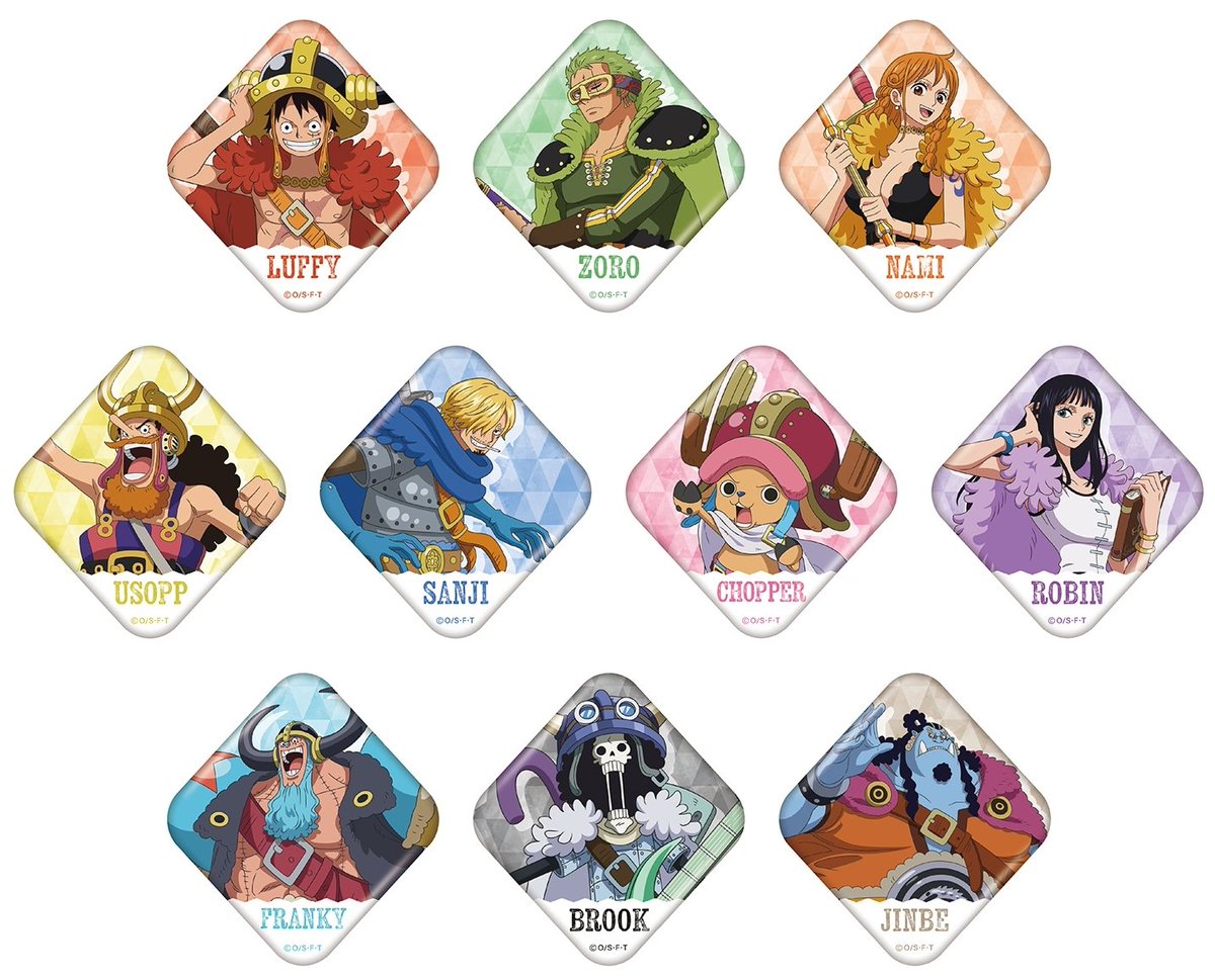 アニメイトオンラインで予約開始！ ONE PIECE 缶マグネット エルバフ 