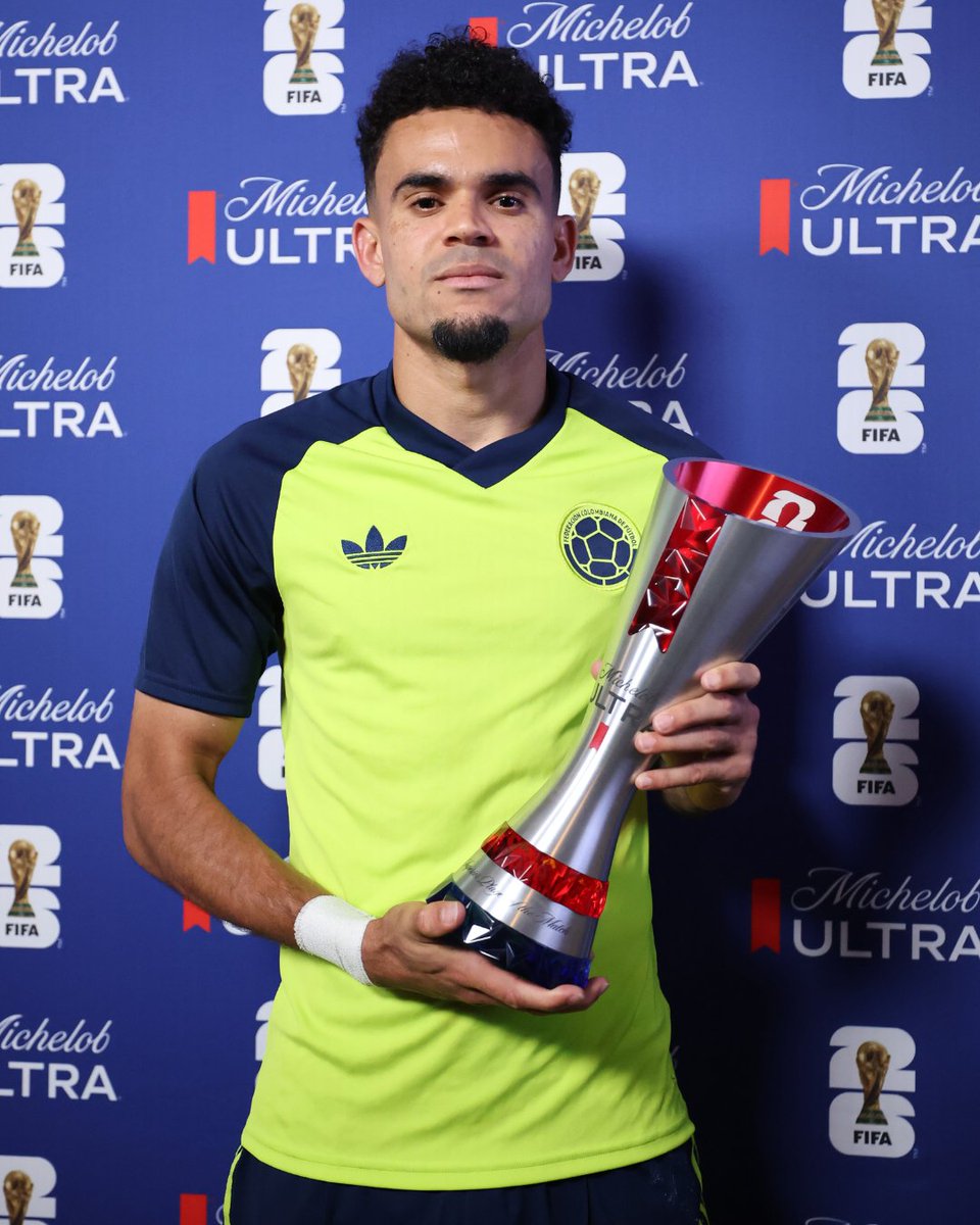 GolCaracol's tweet photo. Tu MVP. Mi MVP. Nuestro MVP. Te amamos, Luchito.

#Fútbol2026 #FutboleroGol https://t.co/widkTcMn1p