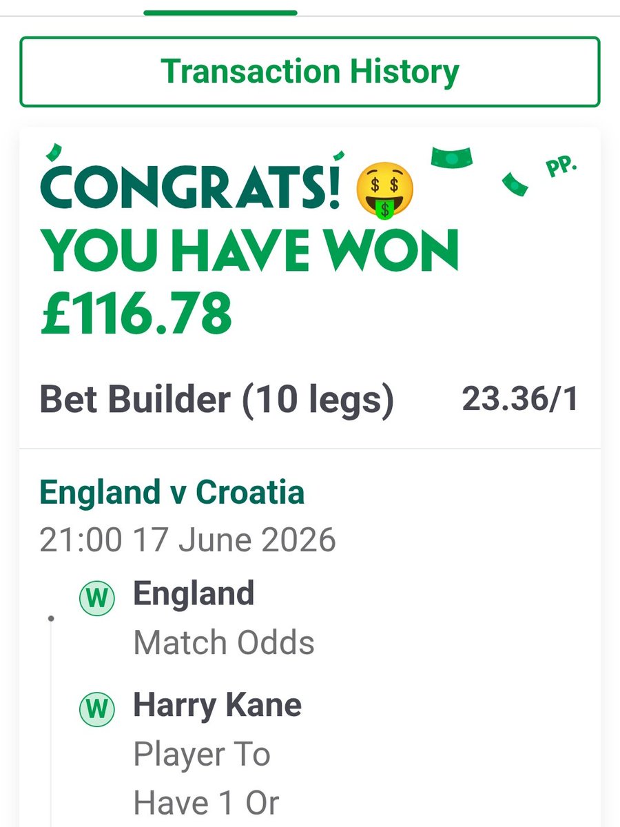 rickhow99's tweet photo. @paddypower not bad returns from a free bet!! https://t.co/wBY4NhYB1V
