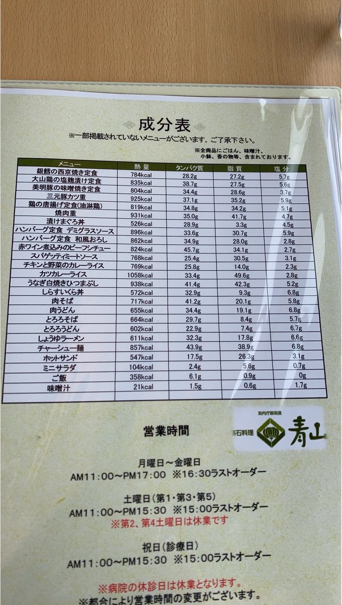 shigejiru's tweet photo. 付添人向けだからか院内レストランにしては塩分高い気がする🧂🫰 https://t.co/jWfogmYxyC