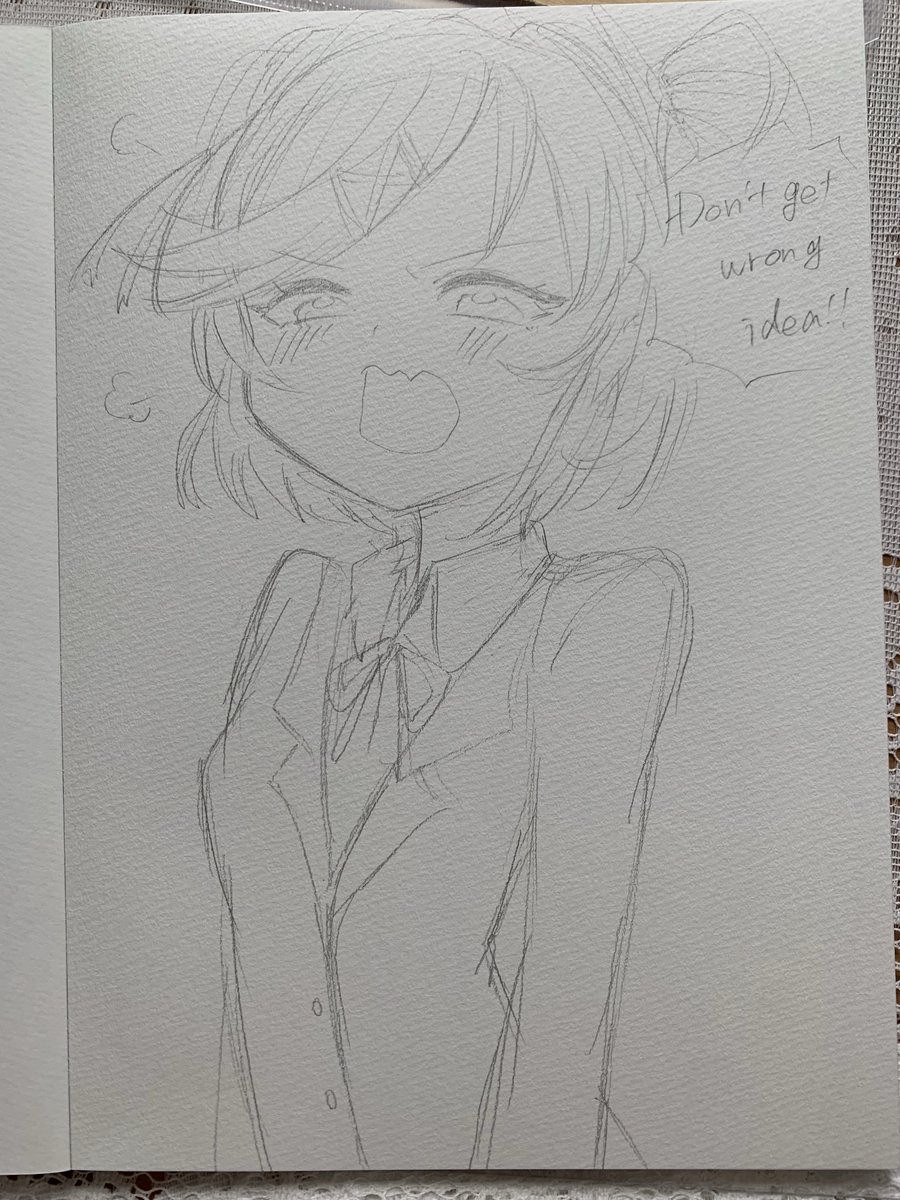 Nashopos's tweet photo. ラフたち https://t.co/LRimz5xogD