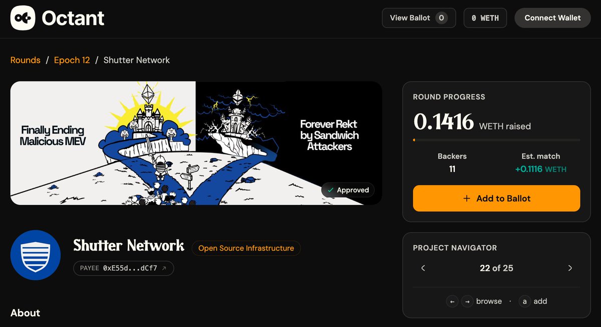 Encrypt the Mempool! tweet media