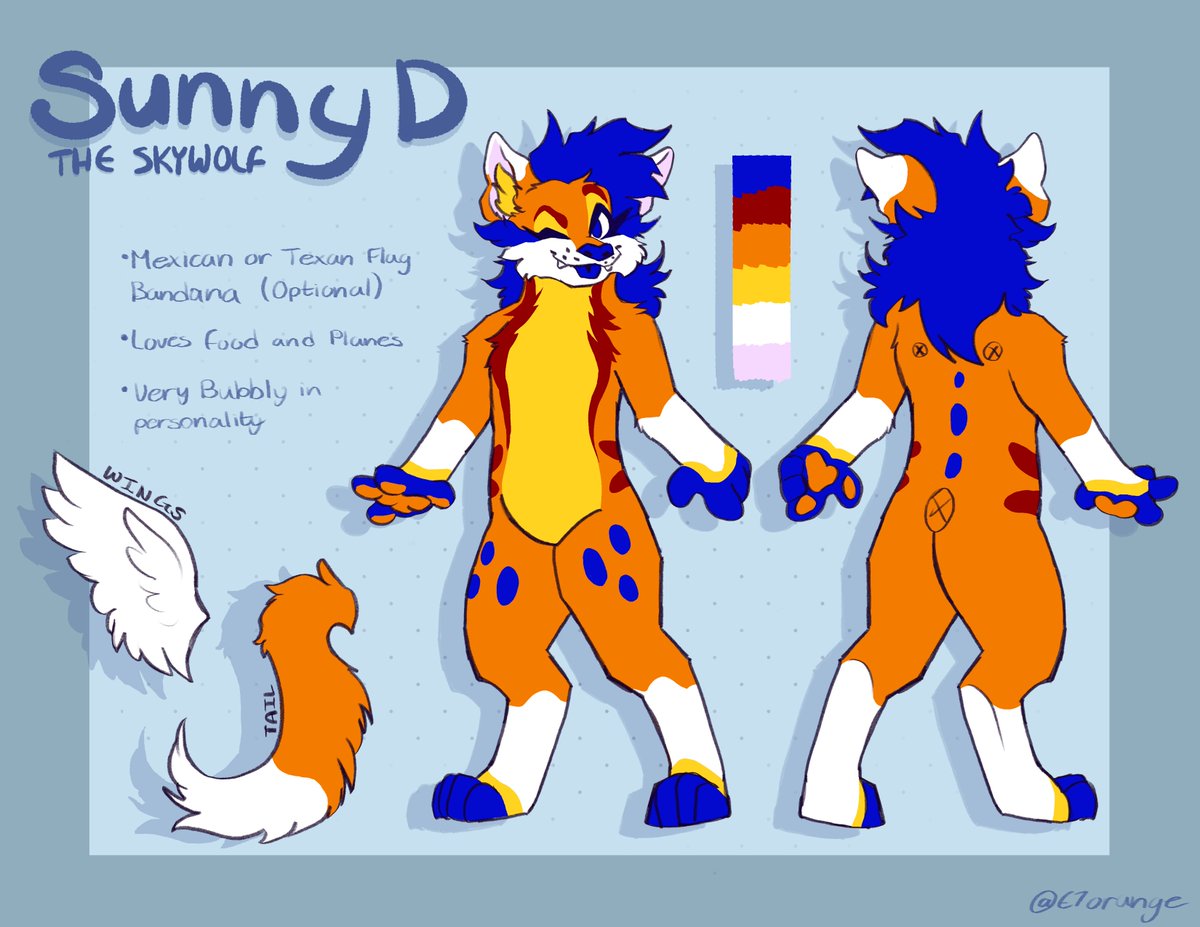 e7orange's tweet photo. New SunnyD art as well as a updated ref sheet!

#furry #furryart #anthroart #artㅤㅤㅤㅤ https://t.co/raDAM1ceUt