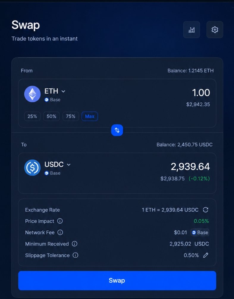 OceanSkyio's tweet photo. @OceanSkyio are just the beginning.

Alongside our NFT Marketplace, we're building a powerful DEX experience on Base.
🔵 40+ Chain Support
⚡ Fast swaps
💰 Low fees
🎨 Clean & intuitive UI
🌉 Cross-chain support
🔒 Secure trading

Simple enough for beginners.
Powerful enough for everyone.
One platform for collecting, trading, swapping, and bridging assets across ecosystems.

Development is in progress. Stay tuned!Built on Base🔵