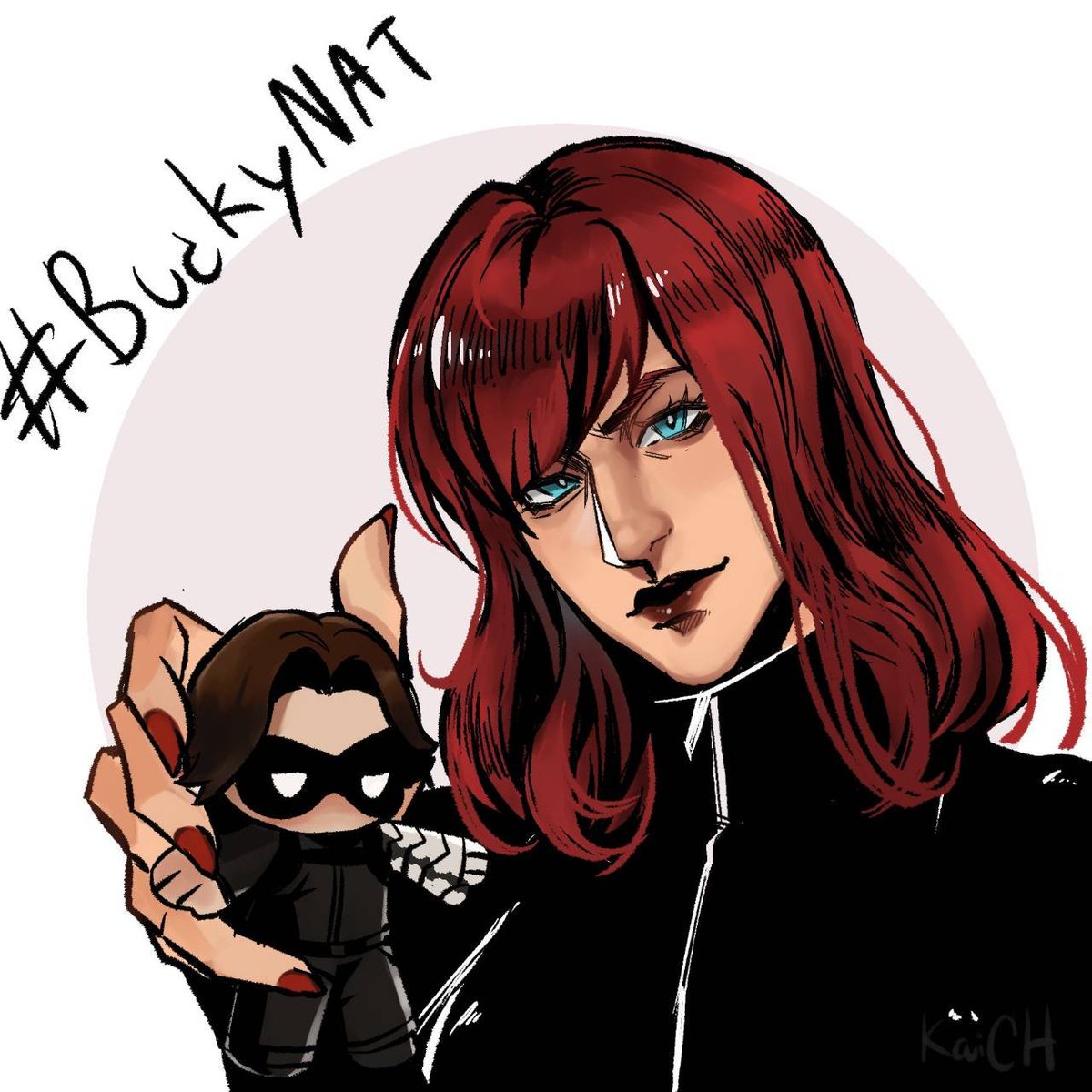 rocket_healing's tweet photo. Doodle #BuckyNat https://t.co/cjz6exXJdp