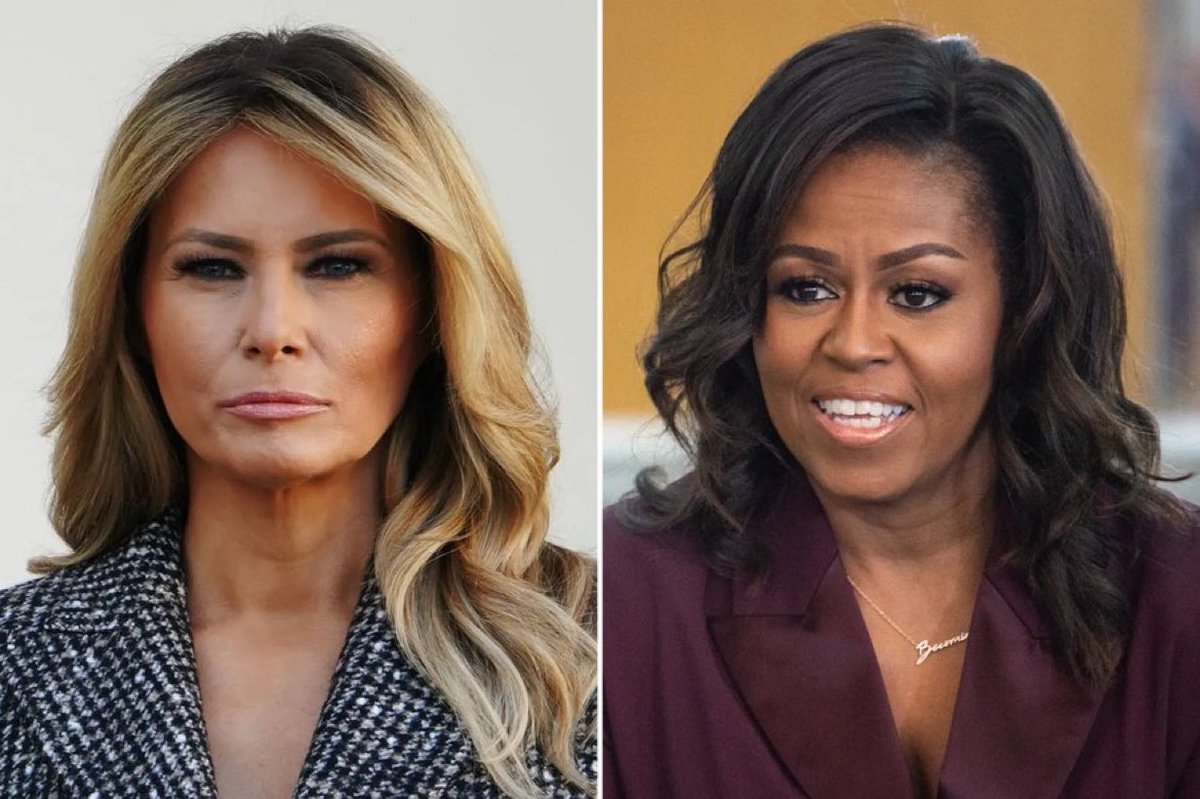 valeriemusk30's tweet photo. Michelle Obama is more beautiful in every way compared to Melania!

Wouldn't you agree!? 💙💙 https://t.co/HQJPifwff2