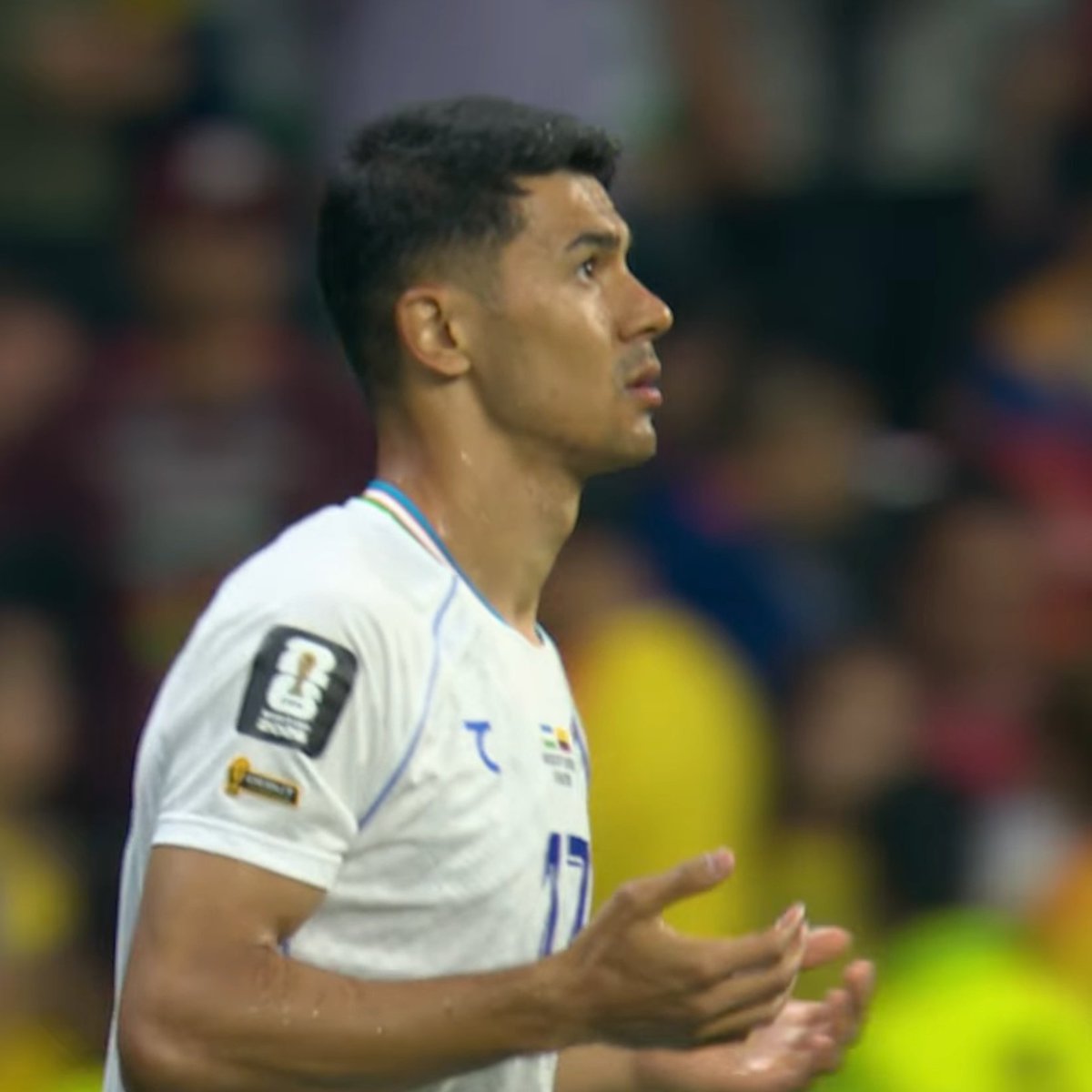 Muslim's tweet photo. Uzbekistan kept their faith, even in defeat. 🇺🇿🤲🏽 https://t.co/PtDk6nrpMx