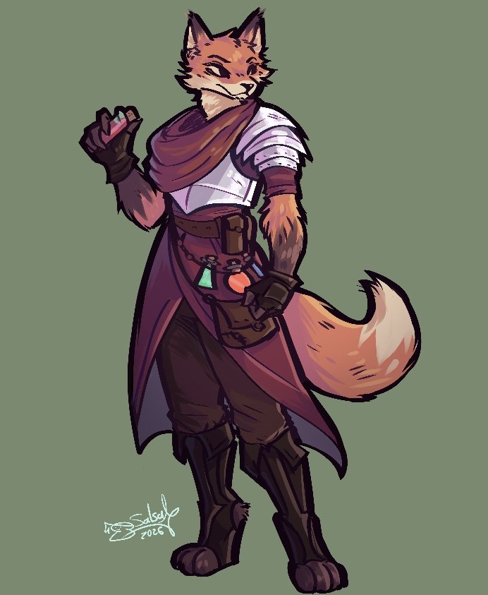 HotMessExpressn's tweet photo. First official art of my first OC Syreth! ✨️

Art by @SalsaSalas_ 
Thank you for helping bring their journey to life! https://t.co/AxLZsLdCud
