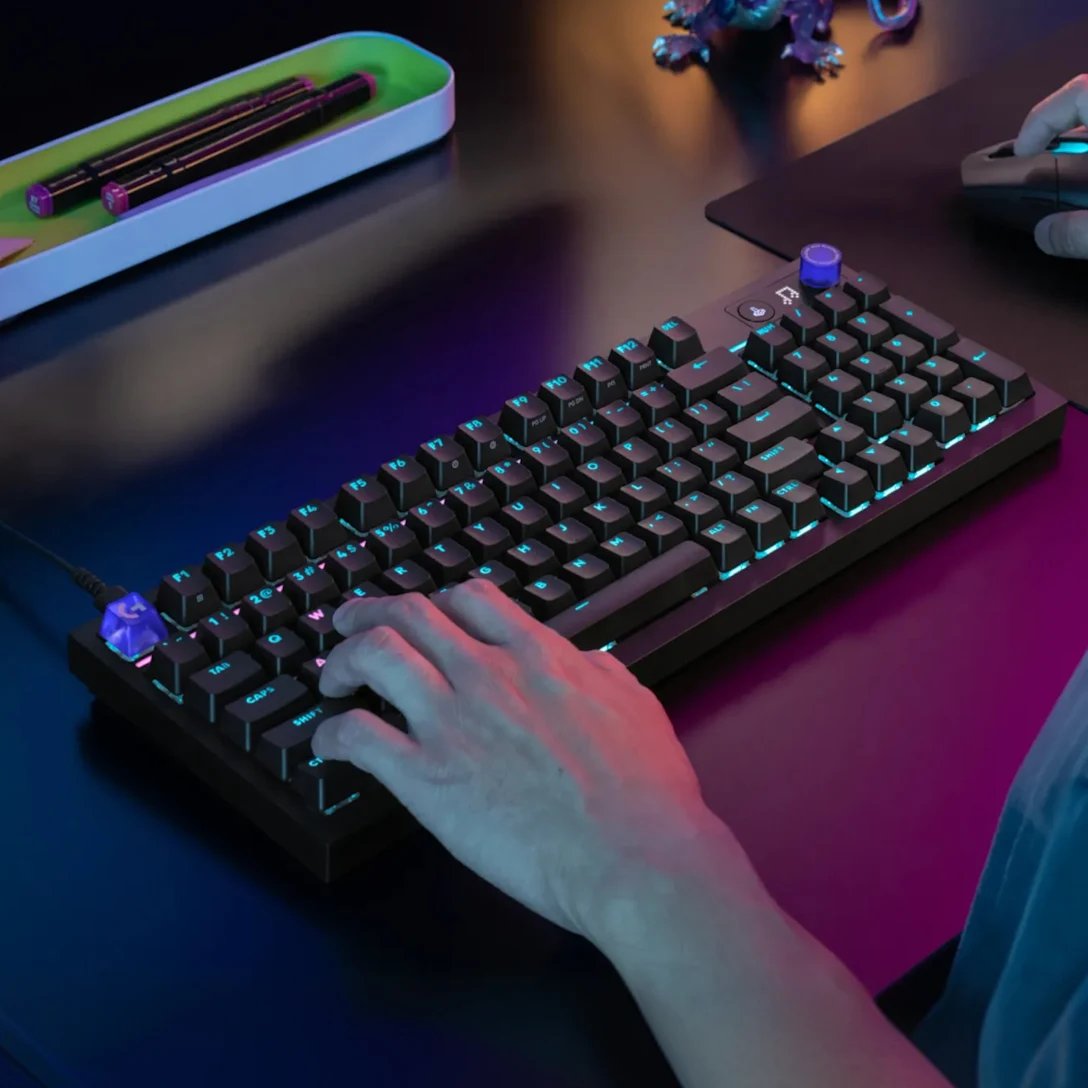 Logitech made a new 98 key mechanical keyboard with a thocky sound ...