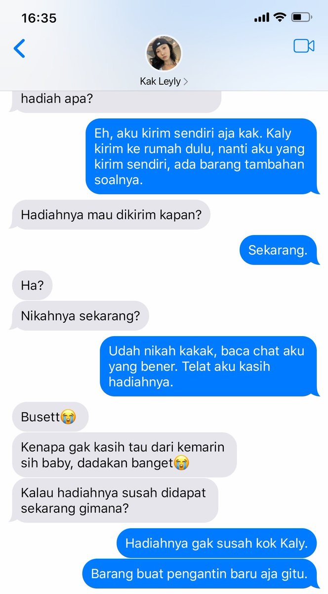 Ratotallaa's tweet photo. #selebriti_Ratotallaa

140. Hadiah untuk pengantin baru☺️ https://t.co/Q8TKH6sUzS