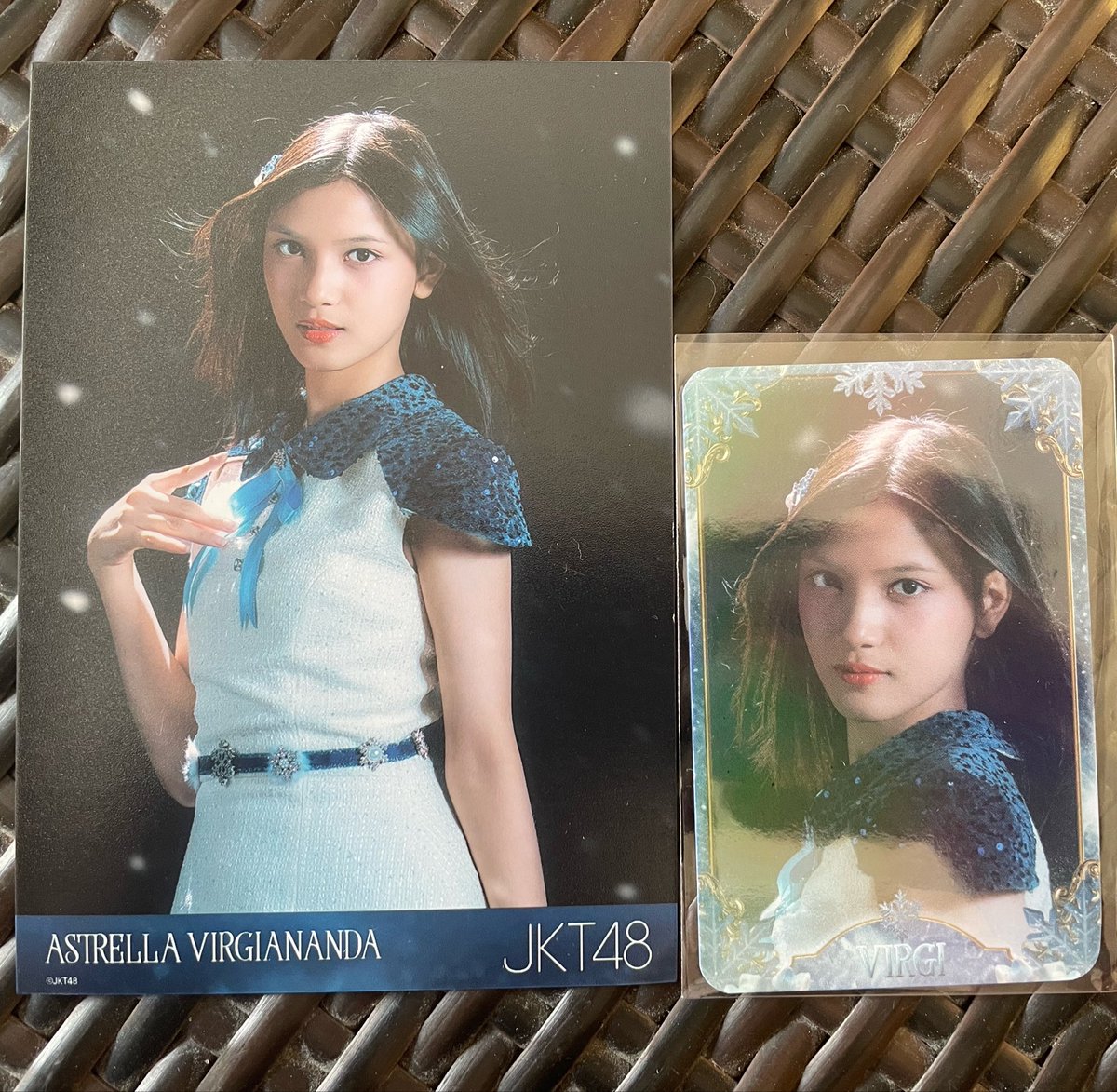 NaresPradipta's tweet photo. WTA (Want to Auction) or Lelang

Photocard The First Snow Virgi dan Photopack The First Snow Virgi

Open bid: 150k
Next bid: kelipatan 10k

Close bid: 20 Juni 2026 23:59

Bisa COD Jogja, Theater sementara Jogja, atau kirim-kirim. https://t.co/r25v7JgLCJ