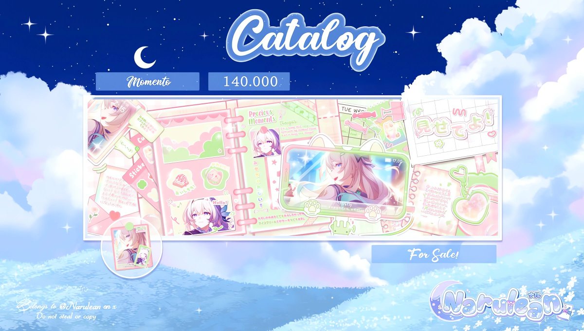 Naru ✿ Template 📌 tweet media