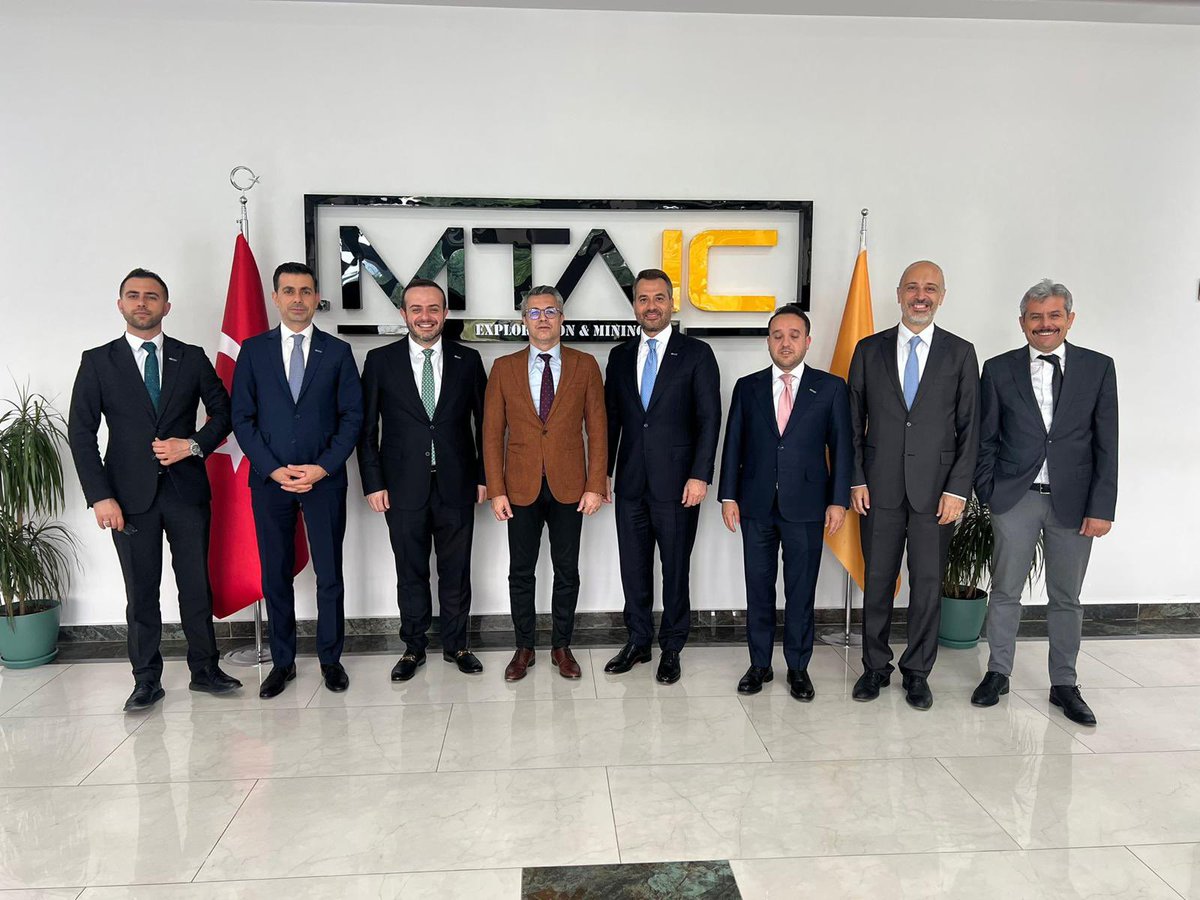 mtaintcomp's tweet photo. Dış Ekonomik İlişkiler Kurulu (DEİK) Enerji İş Konseyi Başkanı Sayın Sarper Cengiz ve beraberindeki yönetim kurulu üyeleri 17 Haziran 2026 tarihinde MTA Uluslararası Madencilik A.Ş. (MTAIC) Genel Müdürlüğünü ziyaret etmişlerdir.+++ https://t.co/vFMsNZFN7O