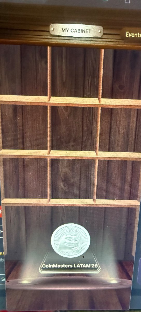 Bizzleraises's tweet photo. Finally got a coin in the cabinet! @CoinPoker_OFF https://t.co/i0wG9GUPOU