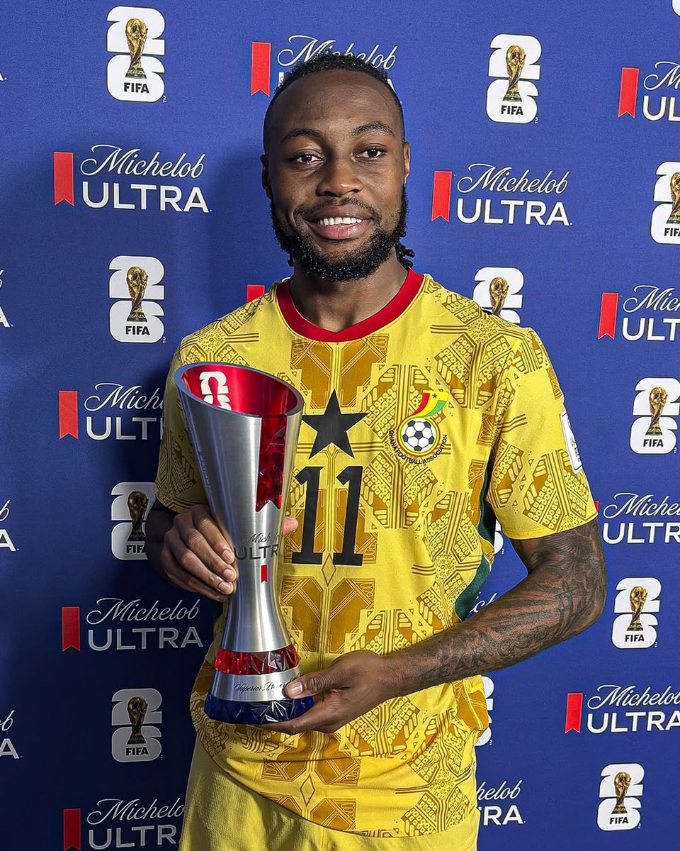 MCSCIndonesia's tweet photo. Pemain kedua City yang dapet Man of the Match, Antoine Semenyo! 👏🇬🇭 https://t.co/Mfj0d4AJGS