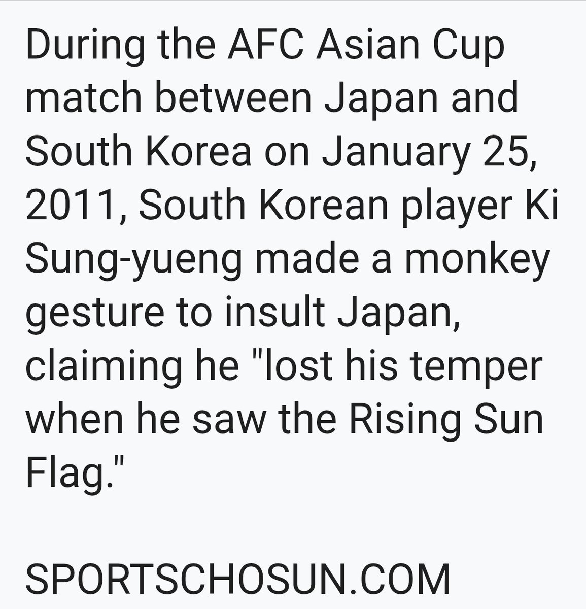 GrpdEl's tweet photo. @FIFAWorldCup #旭日旗
韓国人の日本ヘイト
嫌がらせを許さない https://t.co/FR0gsG2KCZ