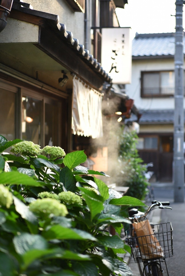 CycleCafeHunter's tweet photo. 下北沢東通り近くの路地入ったら微妙に色褪せた柔らかい看板がふっと目についてハンドル切っちゃった。知らない細道に出て自転車止めた瞬間揚げ物のいい香りが風に乗って鼻くんくんしちゃってカゴの底が湿気でぺたっとして中のおやつがずれた。 https://t.co/UYd92LoVbc