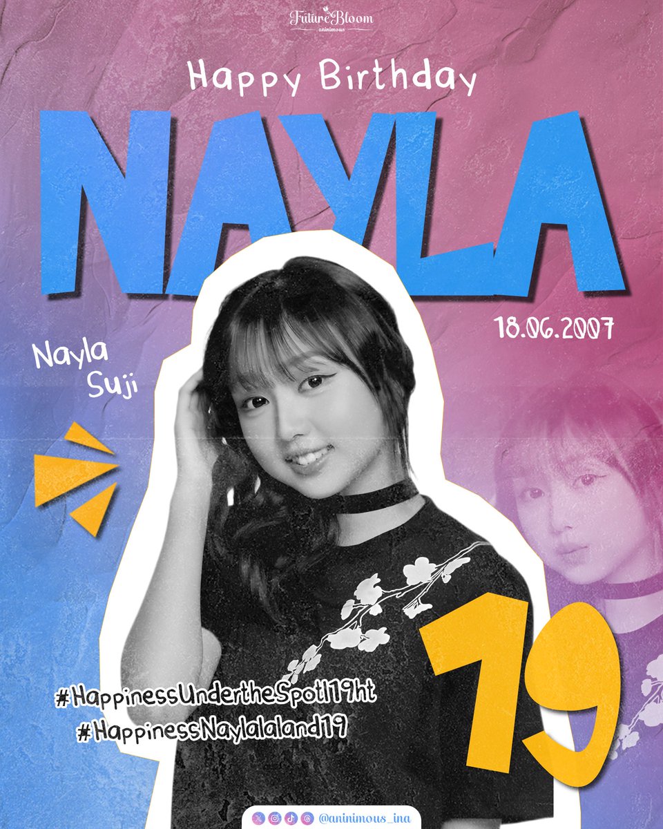 aninimous_ina's tweet photo. Seperti taman yang selalu dipenuhi bunga mekar yang indah🌹

Selamat ulang tahun @SNayla_JKT48 
Semoga semakin bertambah nya usia, semakin banyak cerita indah yang tercipta, dan semakin banyak mimpi yang tercapai.

#HappinessUndertheSpotl19ht
#HappinessNaylalaland19 https://t.co/Ij4PjX4xIZ