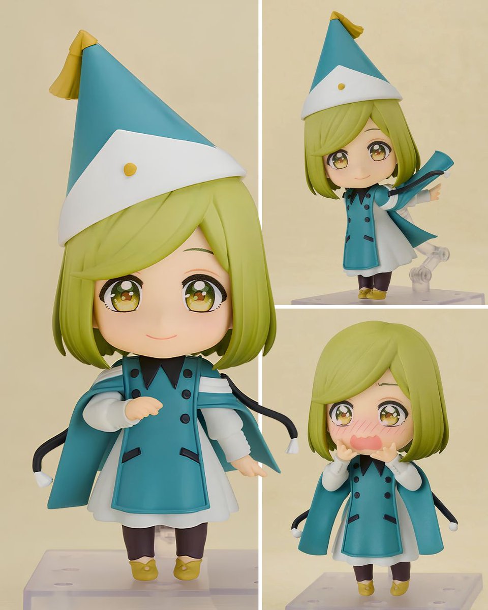 mecchaJP's tweet photo. 🌙🪄 Tiny witch, endless charm. Coco has arrived. ✨ 
Witch Hat Atelier - Nendoroid Coco ✨ Preorder Available at the link below!
🛑 https://t.co/LdfL27xRjE

#WitchHatAtelier https://t.co/20Ucx82ilY