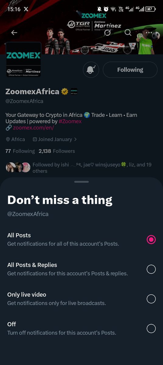 BadIdea107's tweet photo. @ZoomexAfrica Done all tasks! ✨

Followed with notifs 🔔 on✅
Liked and retweeted ✅

@Burningartist56
@Master4436 
@mdjibknislam
Thank you so much! 🍀 https://t.co/bDidkLlmlI