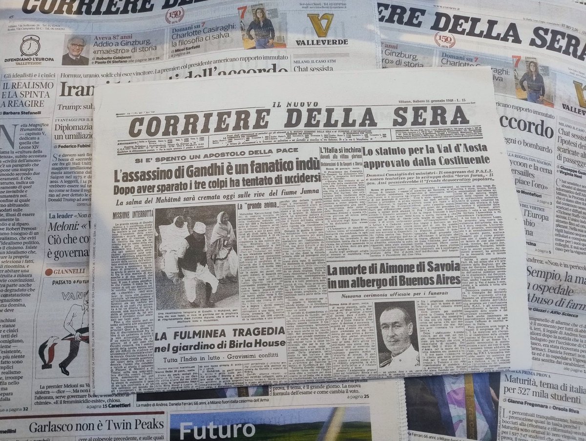 CartPaolini's tweet photo. Prosegue con grande #successo il #progetto di @Corriere. 
Lo #svuotaedicole. 
Lettori #obbligati a comprare 10 fogli in più a €2,50. 
E se non li volessi? Paghi sempre 2,50!
#senzascelta #libertadistampa ma non #libertadiacquisto https://t.co/d8rBObHYng
