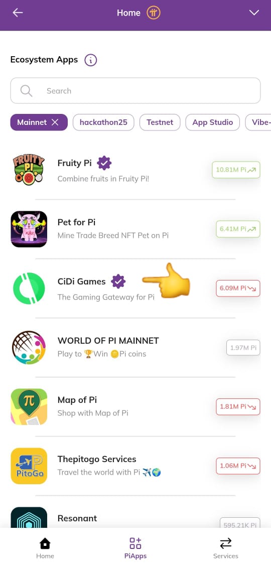 okere_eberechi's tweet photo. ✅ CiDi Games is now officially Mainnet Verified.

After successfully passing the Pi Core Team’s review process, CiDi Games has earned the Verified badge, confirming its status as a trusted and compliant Mainnet application within the Pi ecosystem.
This is  a milestone that reflects the team's commitment to building with real Pi utility and meeting the standards required for the growing Mainnet ecosystem.

A big congratulations to the CiDi Games team, the CiDizens, and the entire Pi community. 🎉
The ecosystem keeps maturing, and achievements like this bring us one step closer to broader Pi adoption. 🚀💜 @PlayCiDi
@asher_cidigames #PiNetwork #CiDiGames #Mainnet #PiEcosystem #PiUtility #PiCommunity
