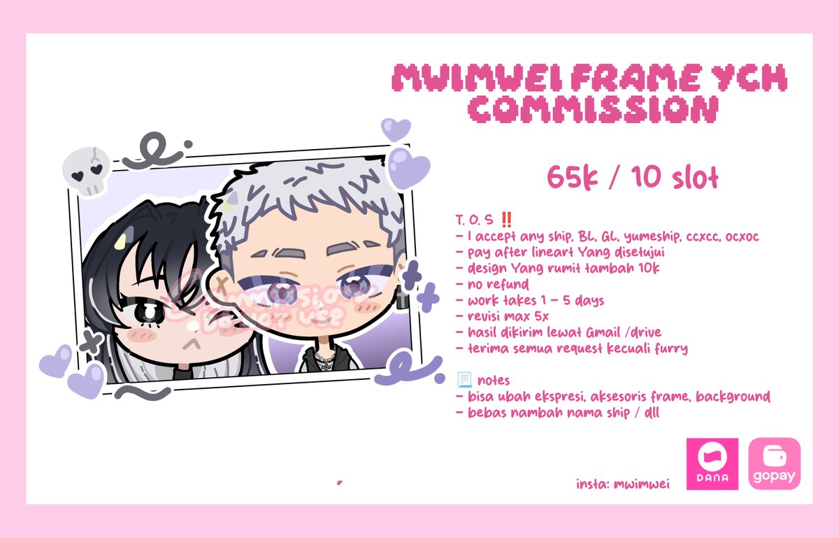 🍥 . !! 𝓜wimwei - comms open ₊ ꒱ tweet media