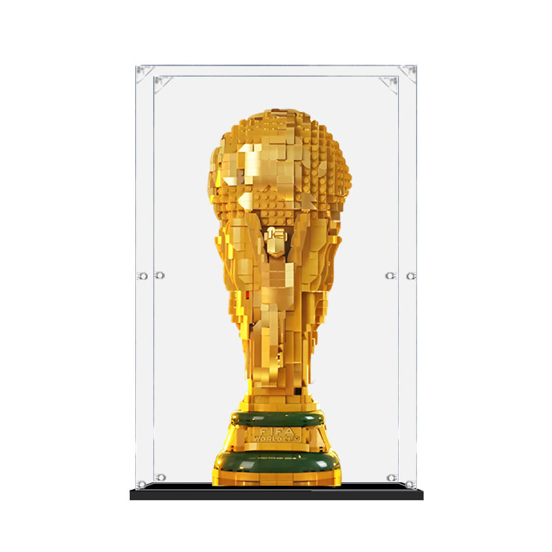 Easycase_com_au's tweet photo. Protect your piece of football history! 
Keep your LEGO FIFA World Cup Trophy (43020) looking brand new with our premium, dust-proof acrylic display case. 100% glue-free &amp; crystal clear.
🇦🇺 Free AU Shipping (most areas) + Next Day Dispatch!
 #Lego43020 #WorldCup #LegoDisplay https://t.co/JC0de2AraA