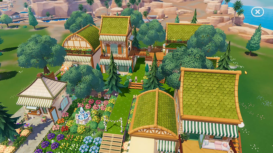 lyriacchi's tweet photo. @heartopia_fess hutan karena (semi) f2p friendly + warnanya dominan enak di mata https://t.co/RMAvxHhsVB