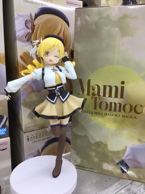 gpkoufu's tweet photo. 【プライズ情報】新商品『劇場版 #魔法少女まどかマギカ〈ワルプルギスの廻天〉 #巴マミ フィギュア』本日入荷いたしました !   #GP甲府 #クレーンゲーム #UFOキャッチャー https://t.co/rIs6DB53fR