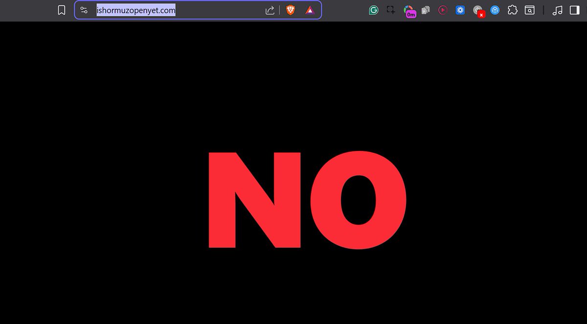 dipmwrites's tweet photo. Someone created a website called: https://t.co/4pvVZwHR5J and all it says is "Yes" or "No" lol https://t.co/Rm79dhO7sq