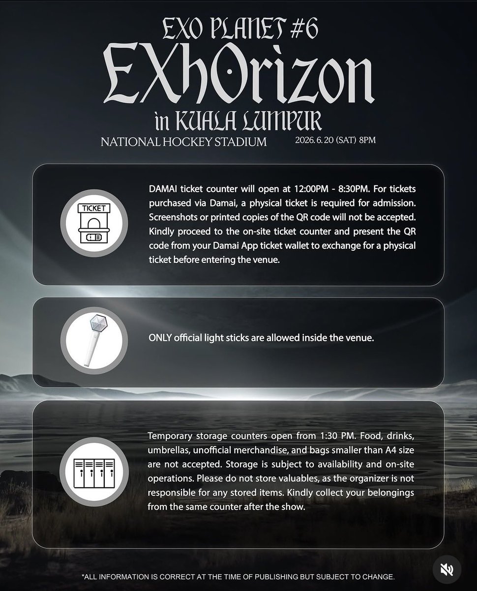 fanvoys_'s tweet photo. EXO PLANET #6 ‘EXhorizon’ in KUALA LUMPUR
Concert Guide

#EXhOrizoninKL #EXOinKL #EXhOrizoninMY #EXOinMY https://t.co/sHBfA5m22X