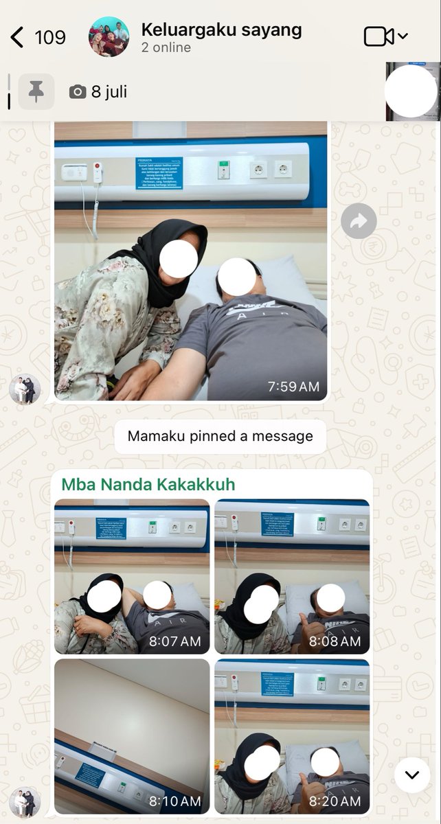 mechnclgrl's tweet photo. Agak campur aduk ya, ketika orang tua mau operasi tapi kita cuma bisa liat foto di grup whatsapp gini🥲

Minta do'a-nya ya guys, semoga lekas sehat kembali yaAllah😇😇 https://t.co/gaRgPSwnoU