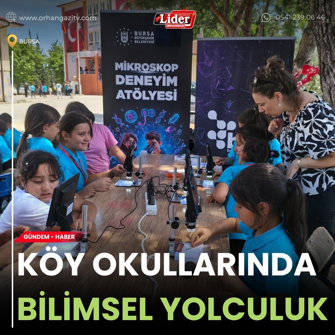 orhangazitv's tweet photo. Köy Okullarında Bilimsel Yolculuk

Haberin Detayı --> https://t.co/4oe5eENOBq https://t.co/tGX6G7LGSr