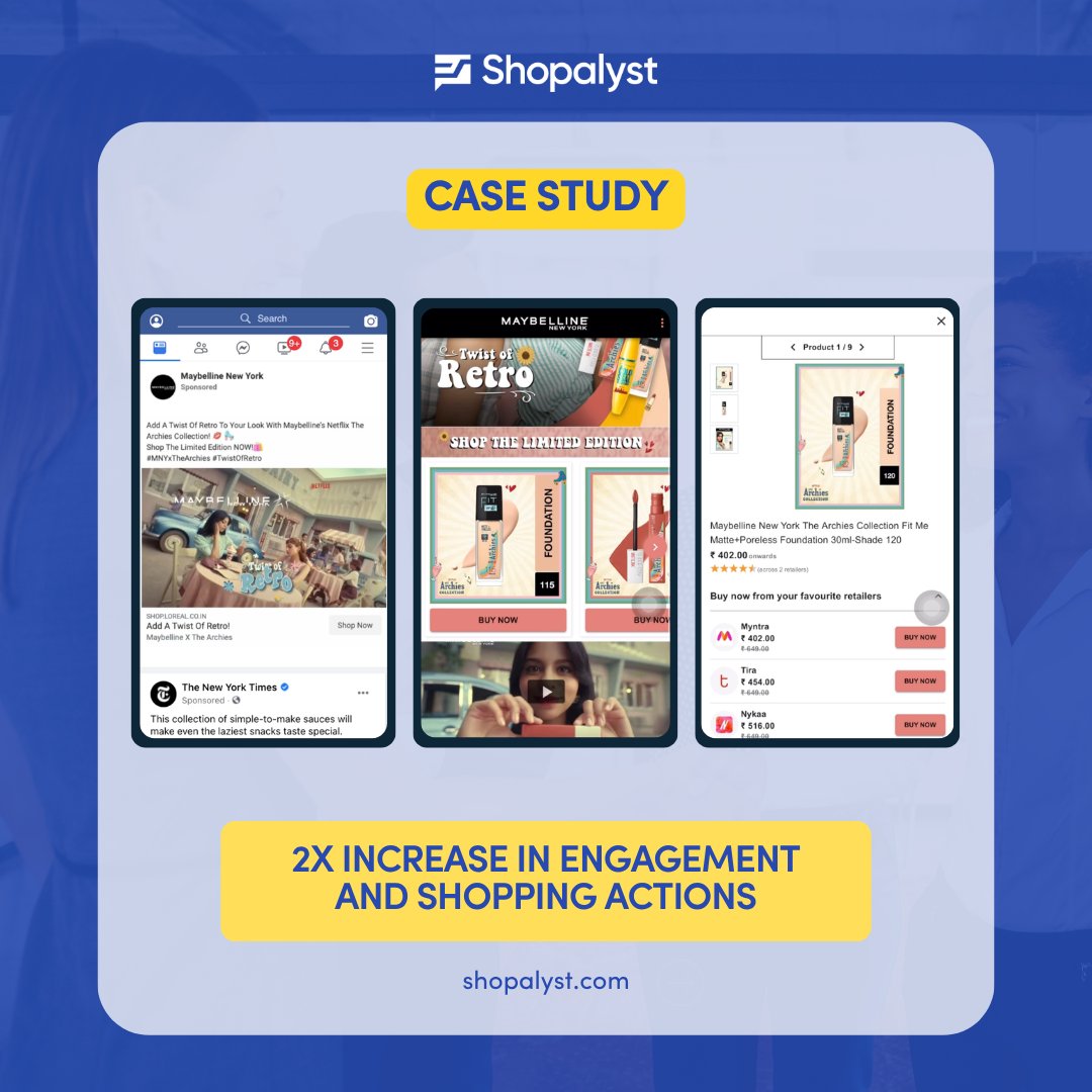 Shopalyst's tweet photo. Are your brand partnerships delivering a delightful experience for your customers? 📷📷

Collaborating with other brands is great, but the execution needs to be seamless. In our latest case study, we dive into how we complemented brand partnerships with frictionless, engaging digital experiences that drive real engagement.

Discover how to transform your brand partnerships and collaborations into measurable success. 📷

📷 Read the full case study here: https://t.co/zKRWsCqJ4f

#BrandPartnerships #Shopalyst #CustomerExperience #Ecommerce #MarketingStrategy