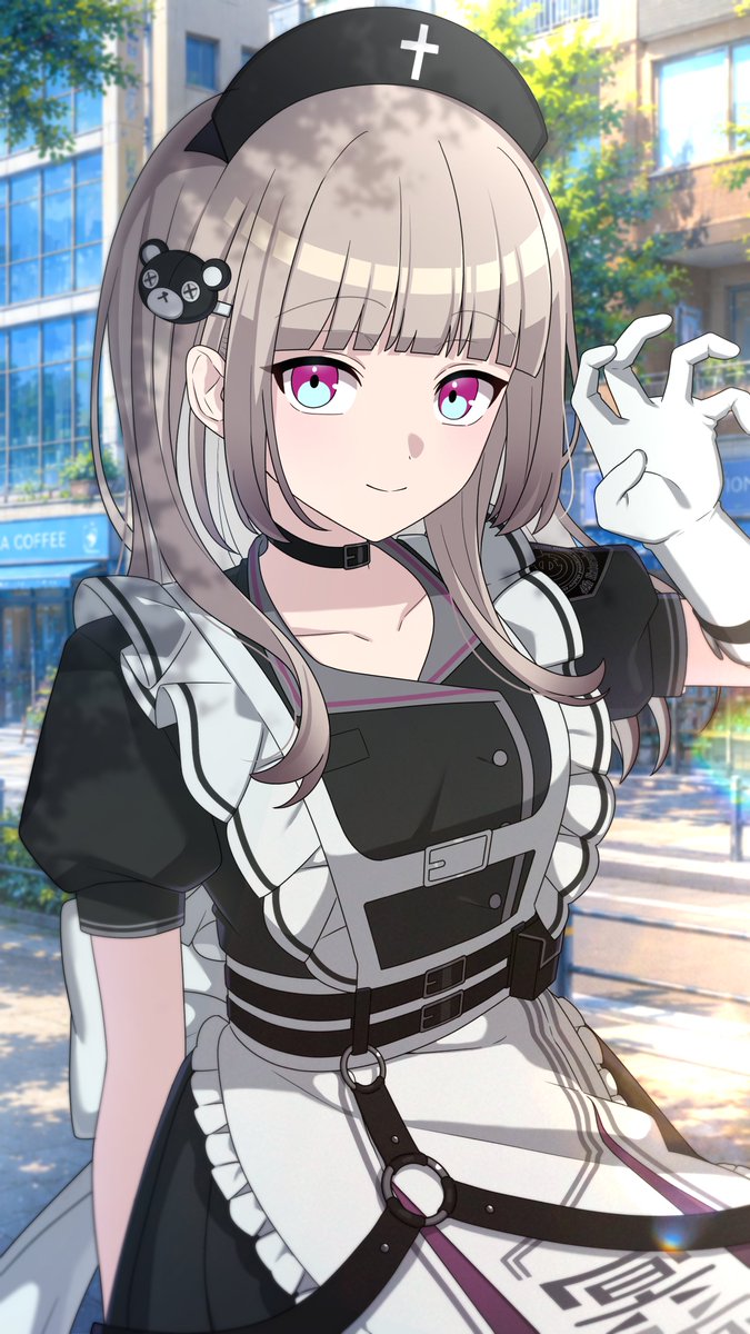 official_orkr's tweet photo. 今週の俺クロ美容室✂️✨

いつも沢山のリクエストをいただきありがとうございます！

今日は時御影ナナハ隊員の「セミロング」のイラストを公開します🌟

普段は髪の長いナナハですが、短くなるとまた違った魅力がありますね✨

他にも俺クロキャラクターの「見てみたい髪型」があれば今週も引き続きリプライにて募集させていただきます🌈

#俺クロ