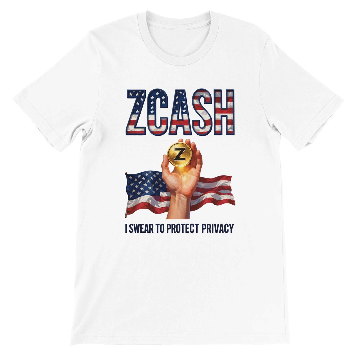 goparel's tweet photo. Zcash ‘I Swear to Protect Privacy’ Premium #Unisex Crewneck T-Shirt 

Bella + Canvas 3001

Embrace the spirit of digital #freedom and #American pride with our exclusive #Zcash ‘I Swear to Protect #Privacy’ T-shirt.

https://t.co/zgPSP72XYn

zcash:native https://t.co/sLxTcORInF