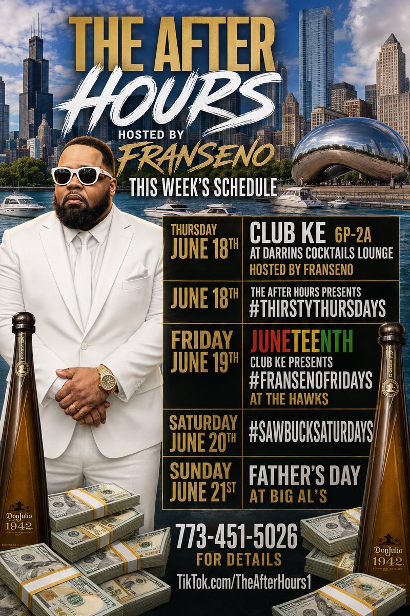 _theafterhour_'s tweet photo. This Week’s Schedule https://t.co/dZMH5ku17j