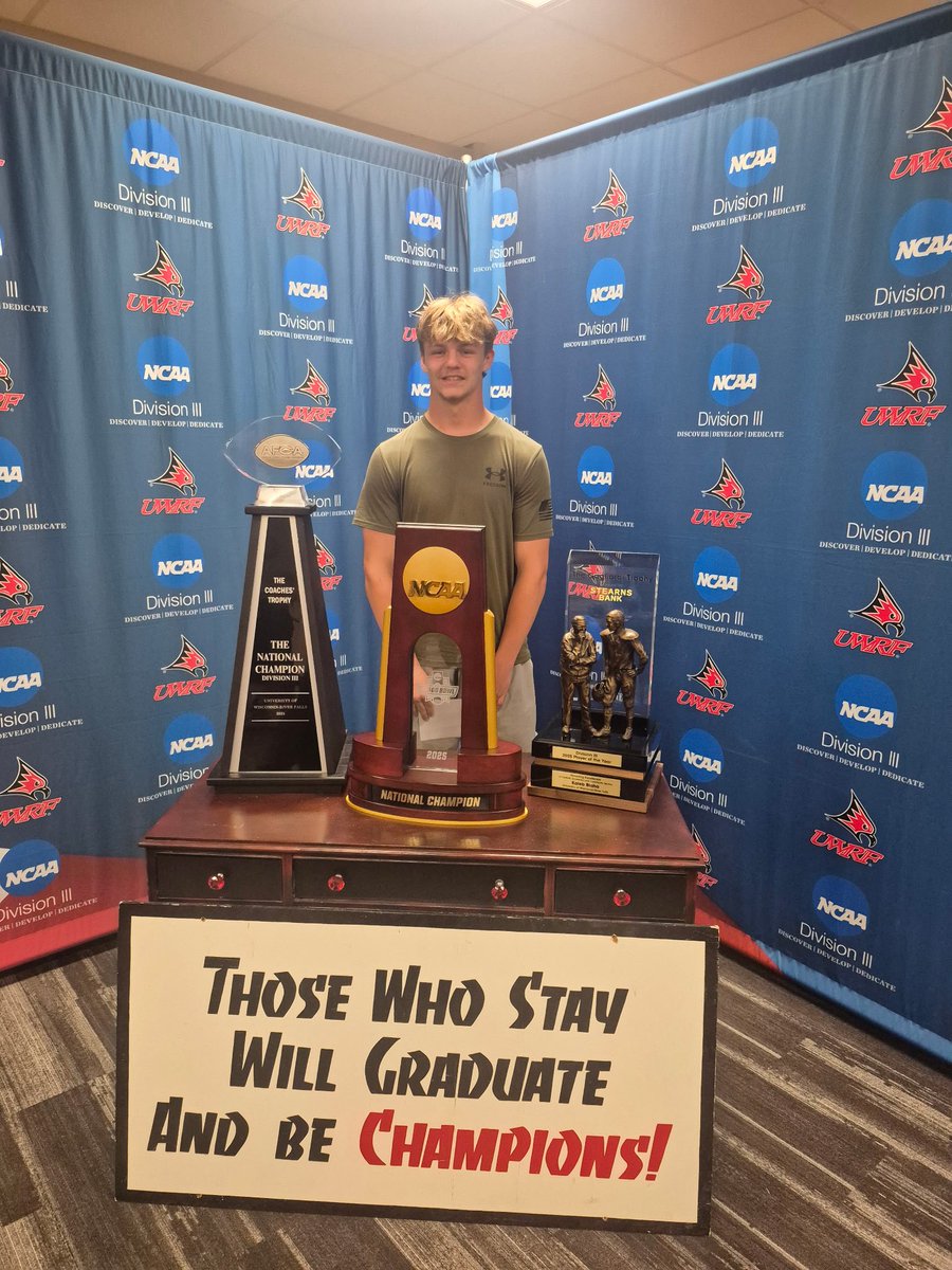 Dhut84's tweet photo. Had my first camp today at the university of Wisconsin River Falls.

Had an amazing time competing in the mud, and had some great conversations with coaches!

@Clydelogan21 @CoachJMath 
@bennleee17 @CoachBiwer @CoachRGoode @coach_Wiss @CoachBuduris @jonstonmac @c_rylatt https://t.co/lCofYFxpof