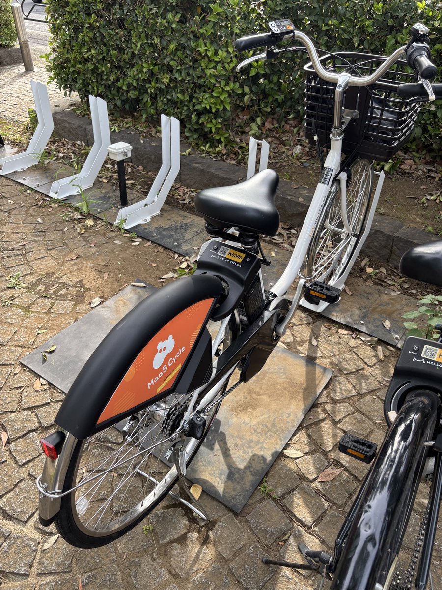 RYUUP_official's tweet photo. 自宅から上野までハローサイクリングを利用。

今回は、MaaS Cycle
意外と、K代を導入している企業ですよね。

乗り心地は最高です。
#ハローサイクリング　#ハロサイ　
#シェアサイクル　#MaaSCycle https://t.co/FDn2XFr2iv