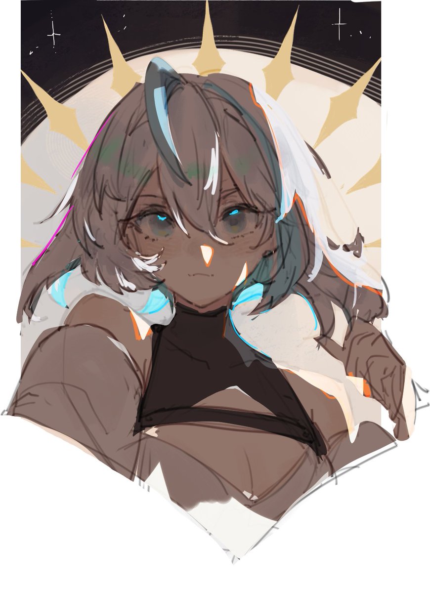 saeeyaaa's tweet photo. @NarukamiTooru 

"Please let me post something."

Tingtingtungtungting~!

#artstudy https://t.co/p6dfyz9uok